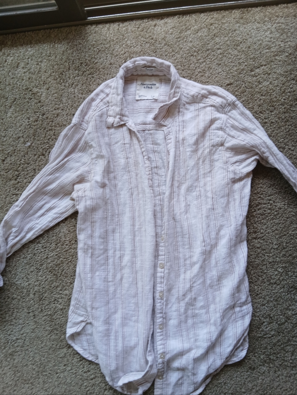 Abercrombie Cotton Lightweight Button up